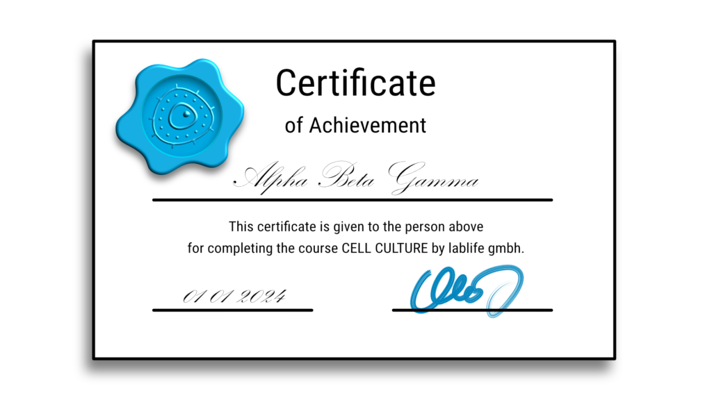 lablife certificate trans
