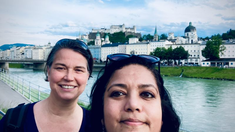 lablife team on the road to attend EdTech Summit 2025 in Salzburg, Austria